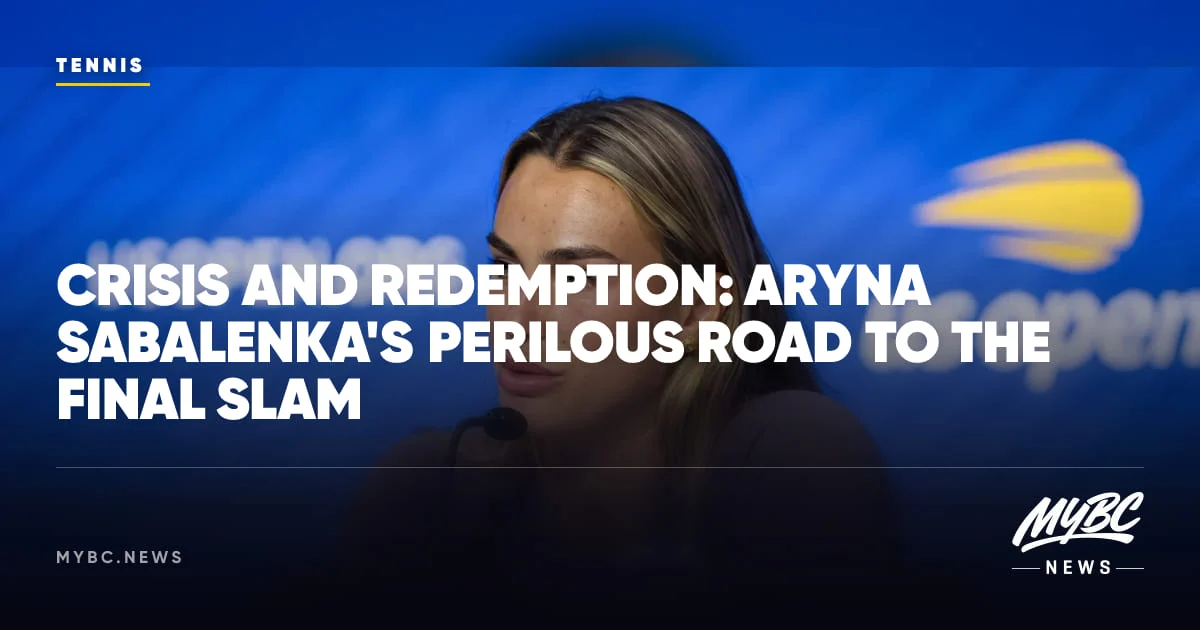 Auto-rendered share card for a tennis story about Aryna Sabalenka